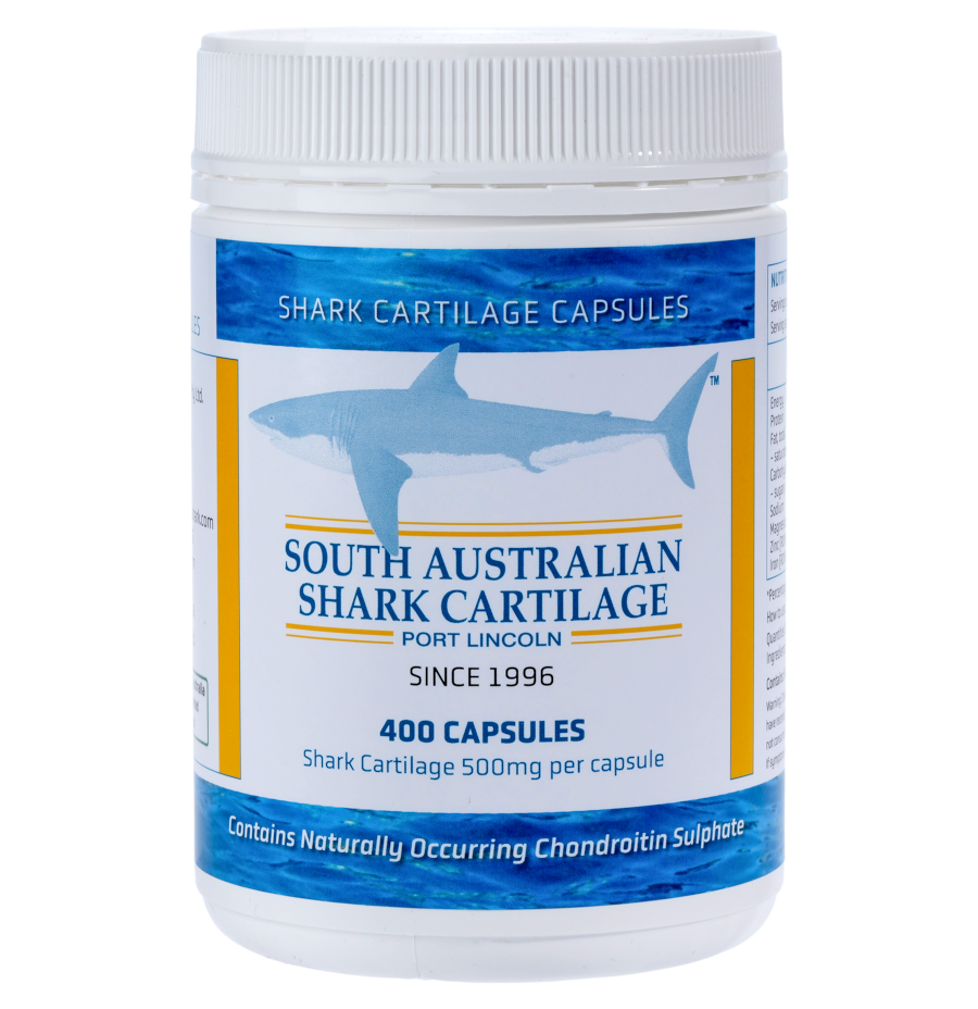 South Australian Shark Cartilage - 400 Capsules 500mg